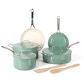 Galway 10 Piece Aluminum Cookware Set w/Alum Lid