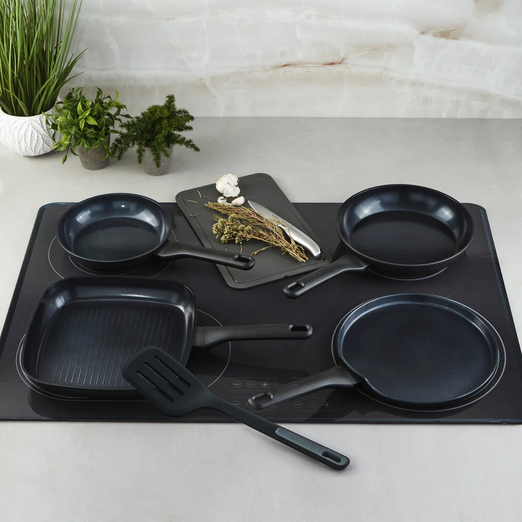 BergHOFF DiNA Helix 5pc Nonstick Specialty Pan Set with Turner