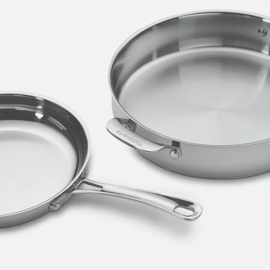 13 Piece Contour Stainless Steel Cookware Set