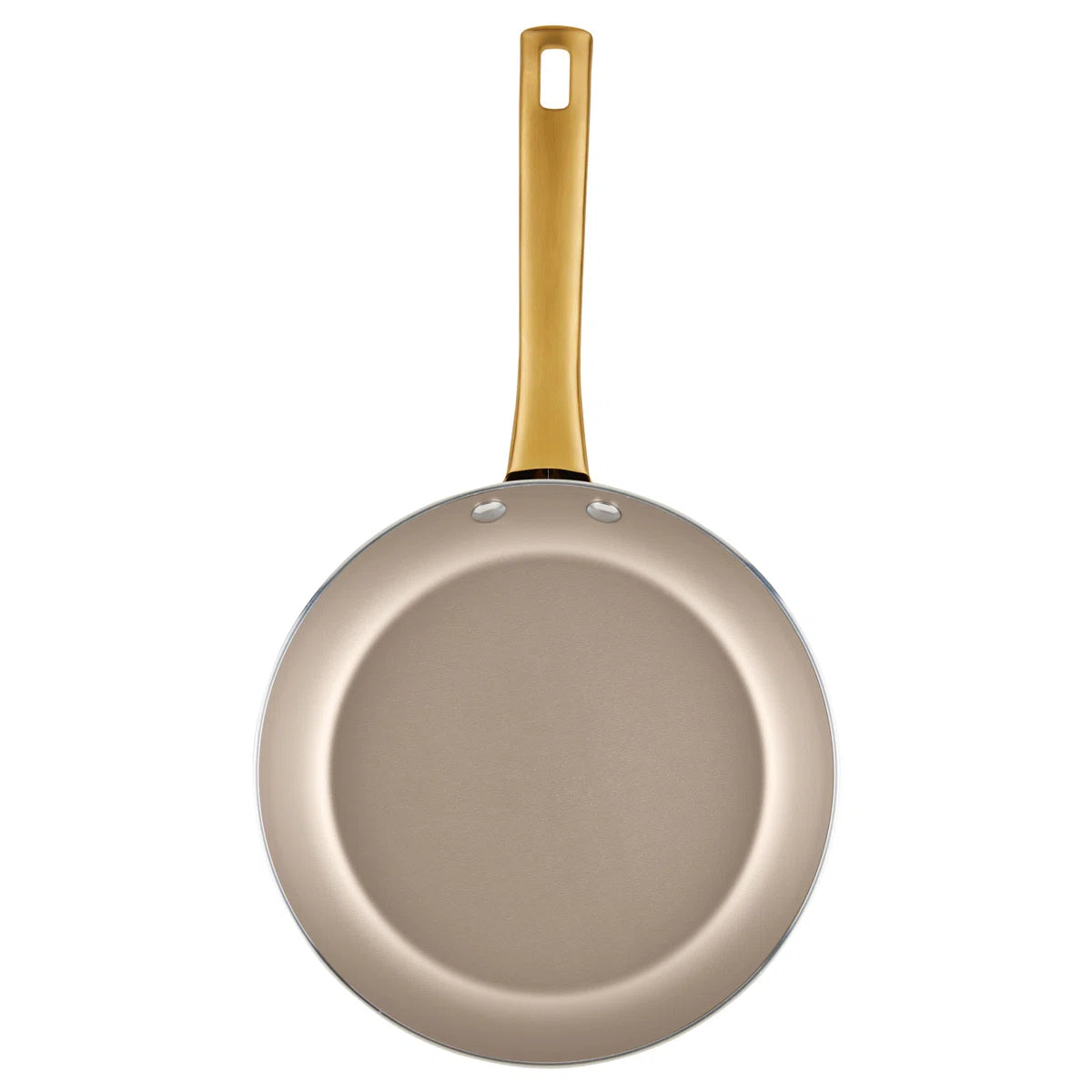 Radiant Nonstick Cookware Pots And Pans Set With Prestige Cooking Tools, 12 Piece, Champagne